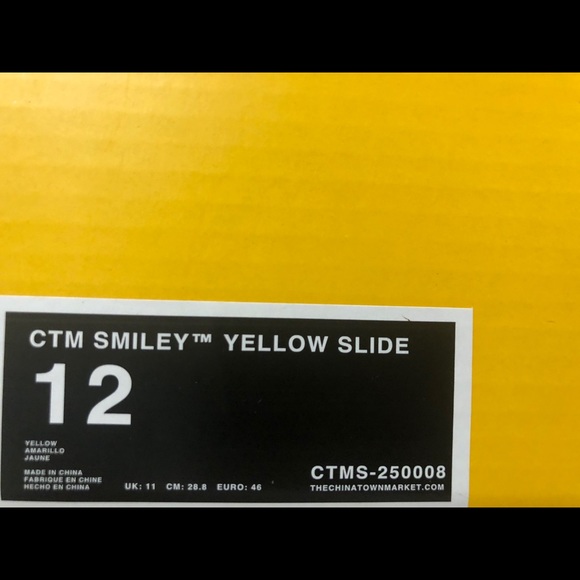 Chinatown Market Smiley Face Slide, Various Sizes - Picture 8 of 8